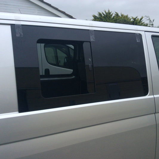 VW t5 t6 sliding tinted window, offside