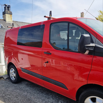 Transit custom fixed bonded window