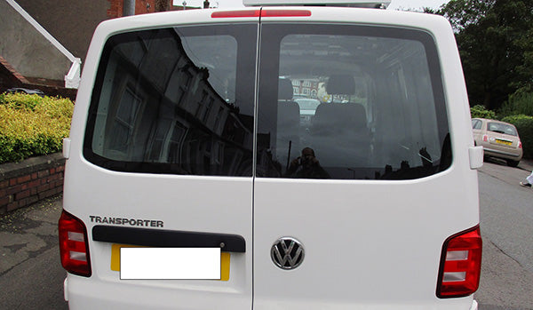 Rear barn door windows (pair) VW T5, T6